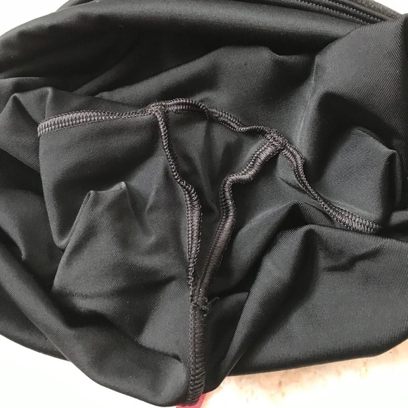 SPANX Like New Black Faux Leather Leggings Style #2437 Size Large - Picture 5 of 12